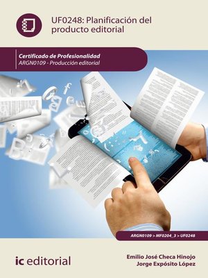 cover image of Planificación del producto editorial. ARGN0109